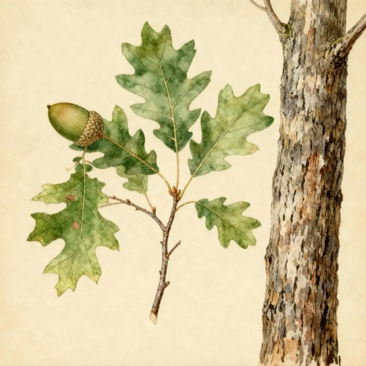 Northern pin oak (Quercus ellipsoidalis)