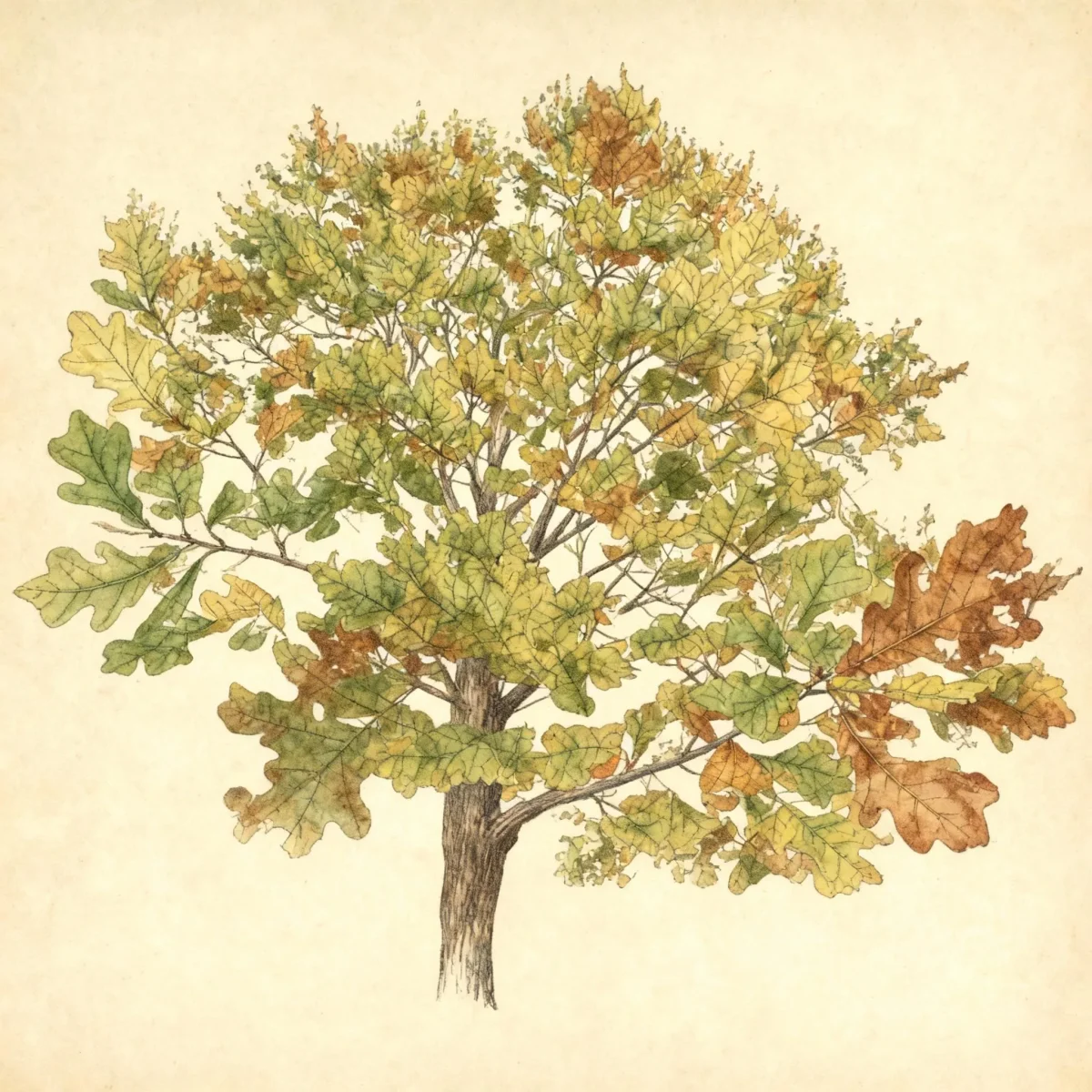 Water oak (Quercus nigra)
