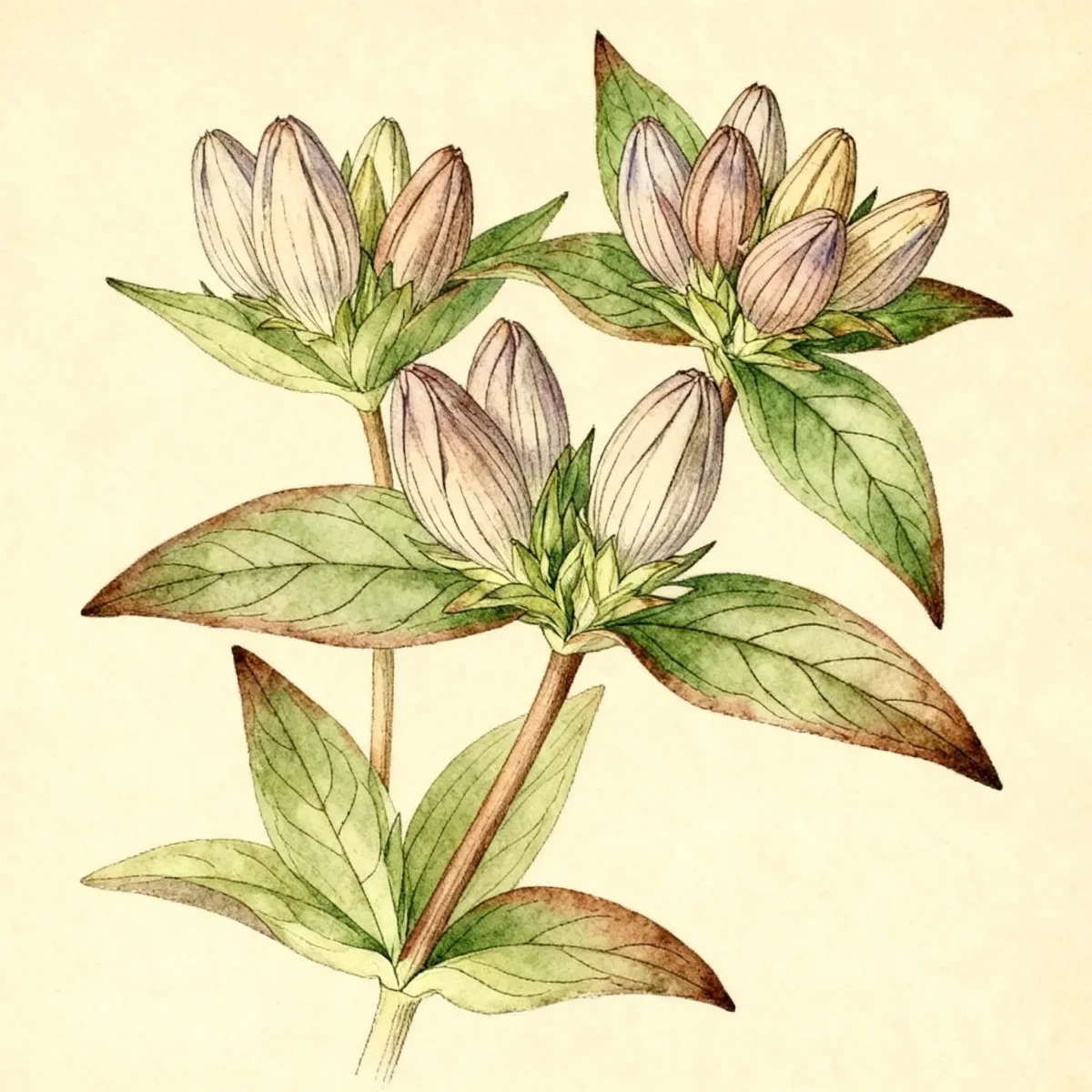 Closed gentian (Gentiana andrewsii)