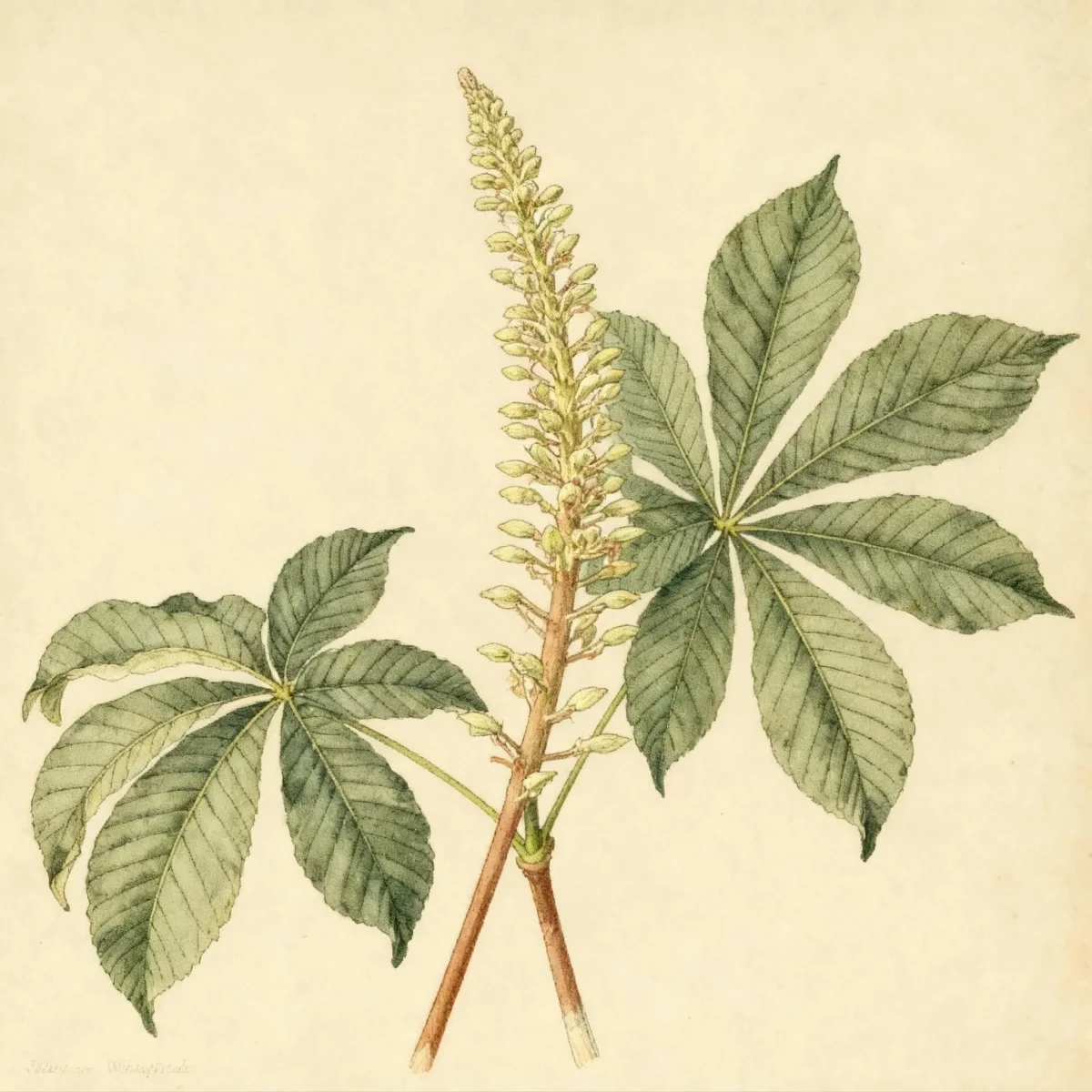 California buckeye (Aesculus californica)