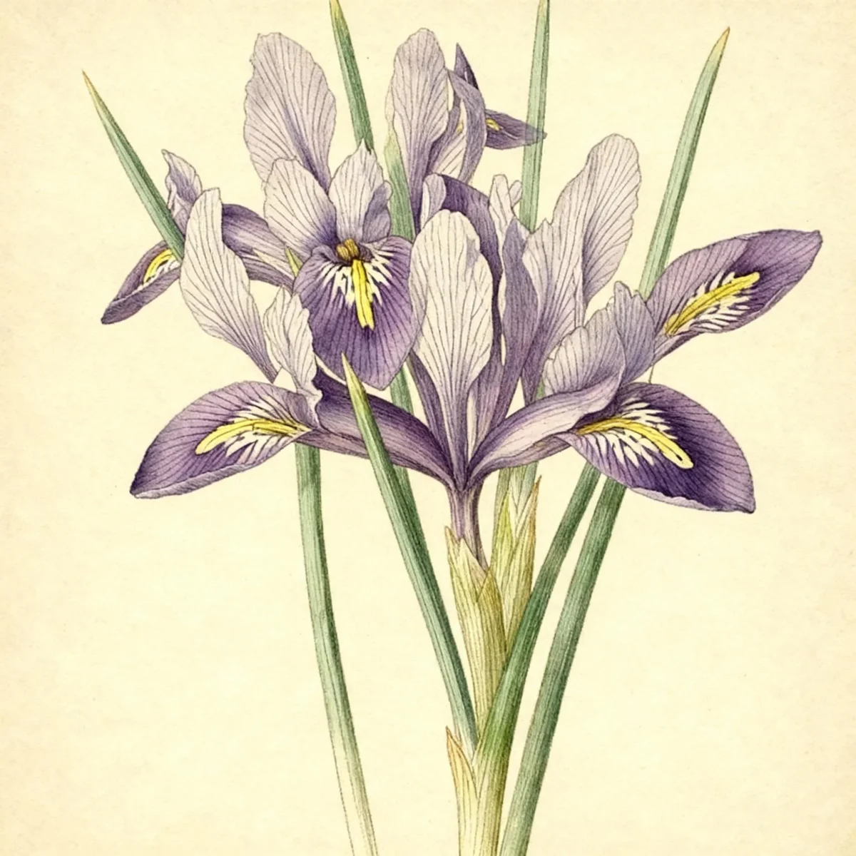 Reticulated iris (Iris reticulata)