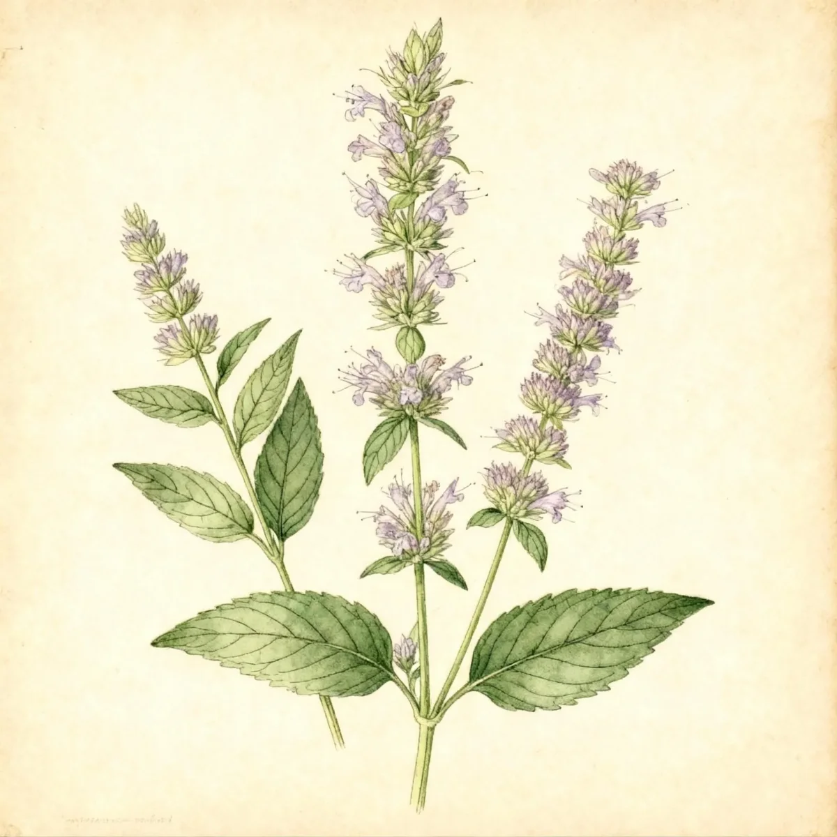Anise hyssop (Agastache foeniculum)