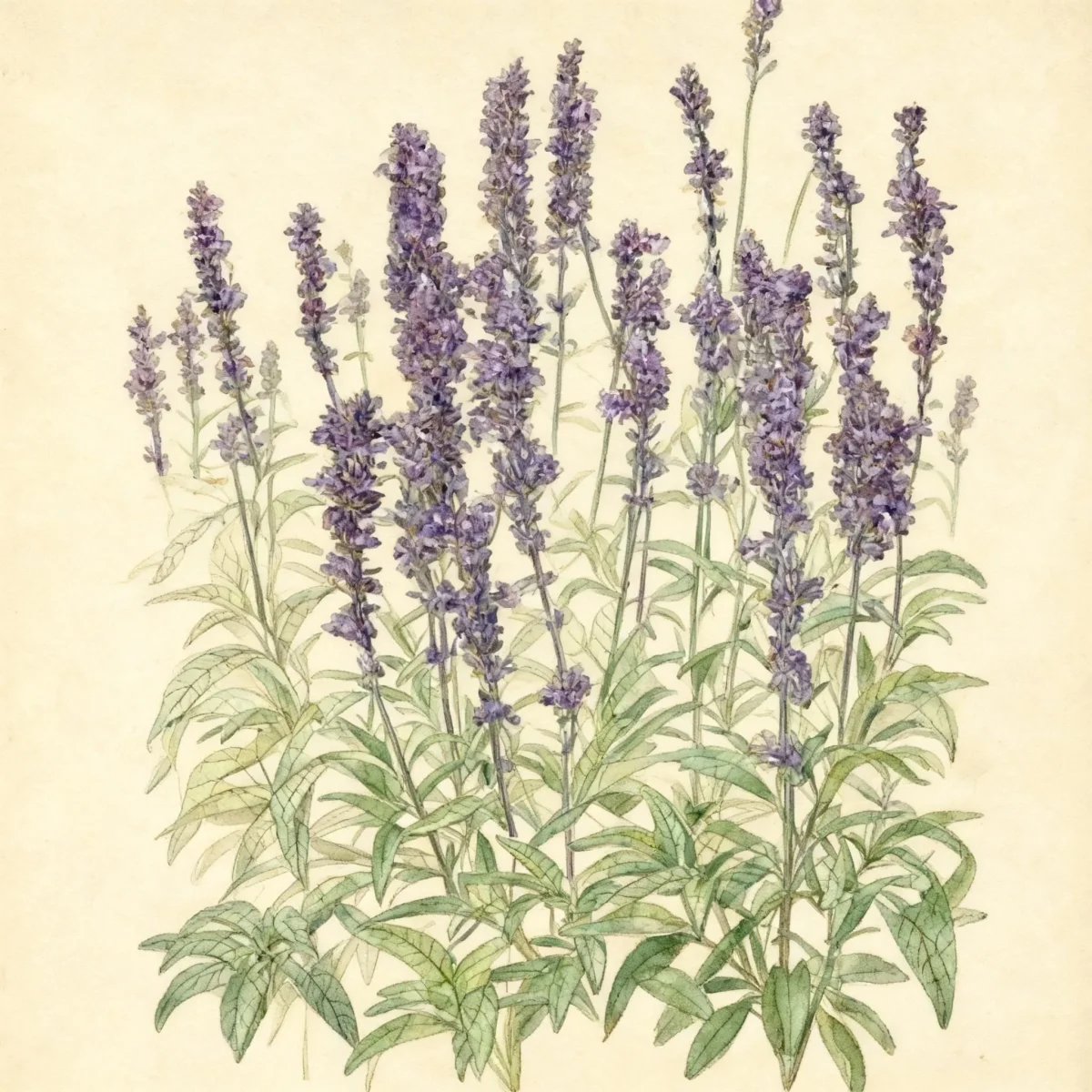 Mealycup sage (Salvia farinacea)