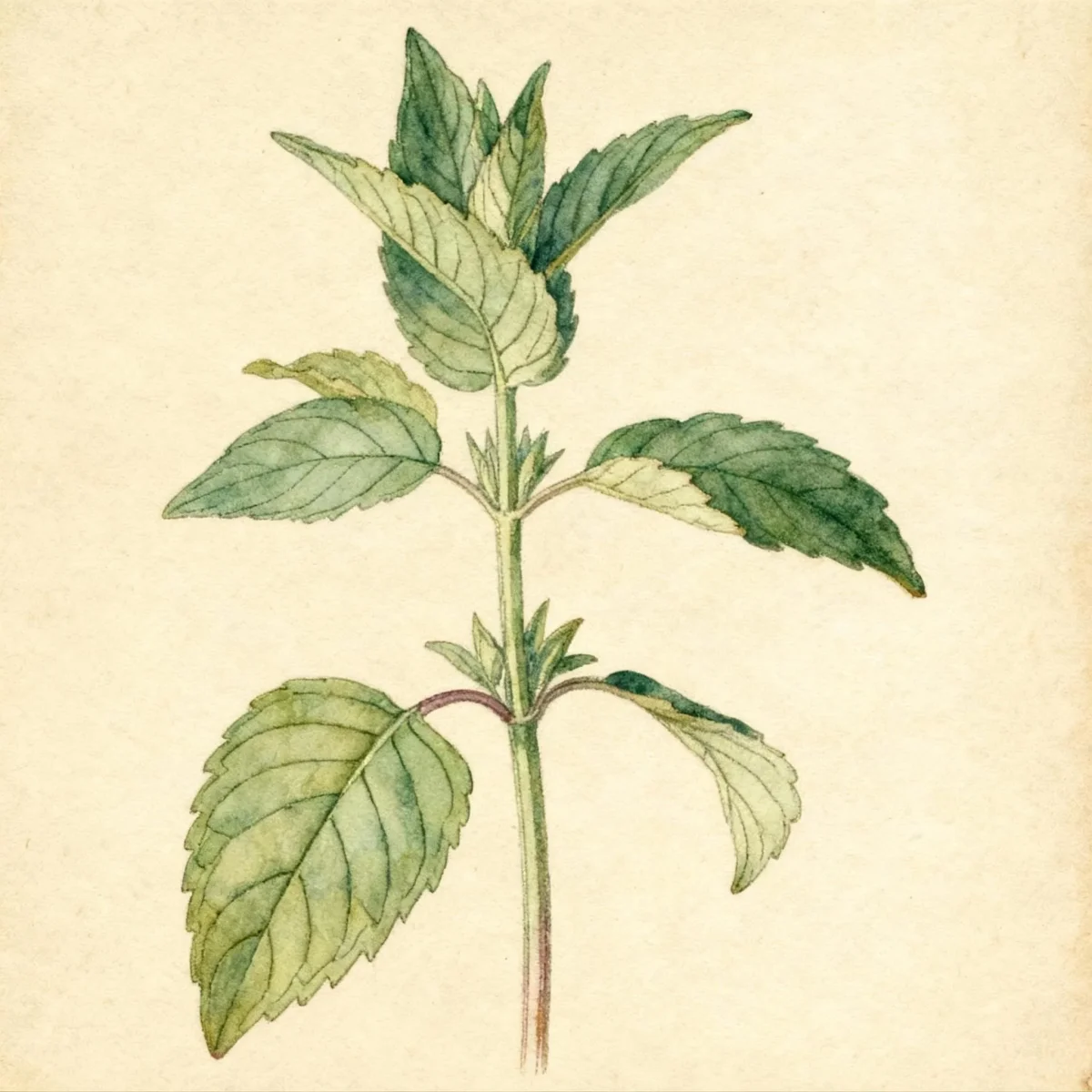 Hairy woodmint (Blephilia hirsuta)