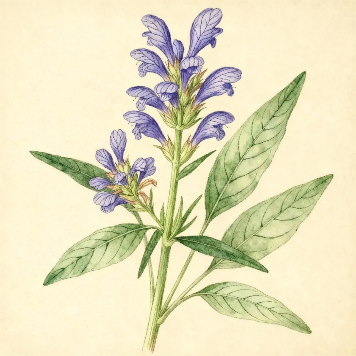 Northern dragonhead (Dracocephalum ruyschiana)