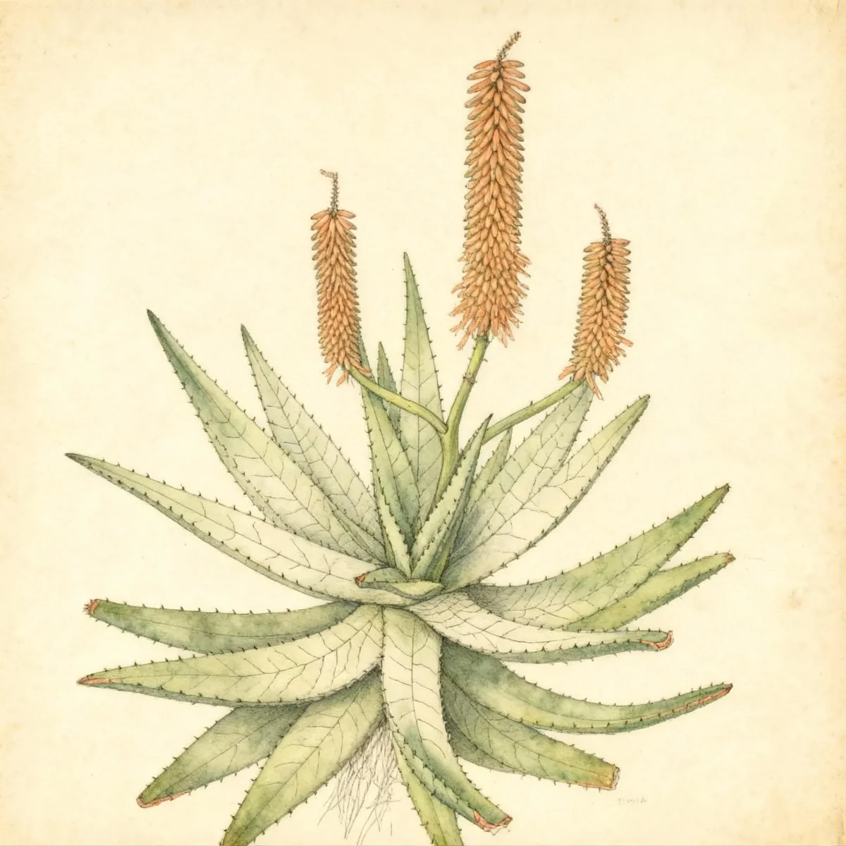 Cape aloe (Aloe ferox)