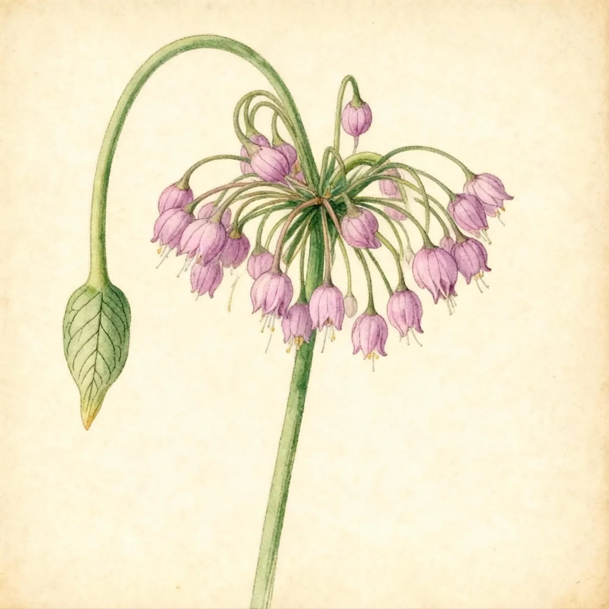 Nodding onion (Allium cernuum)