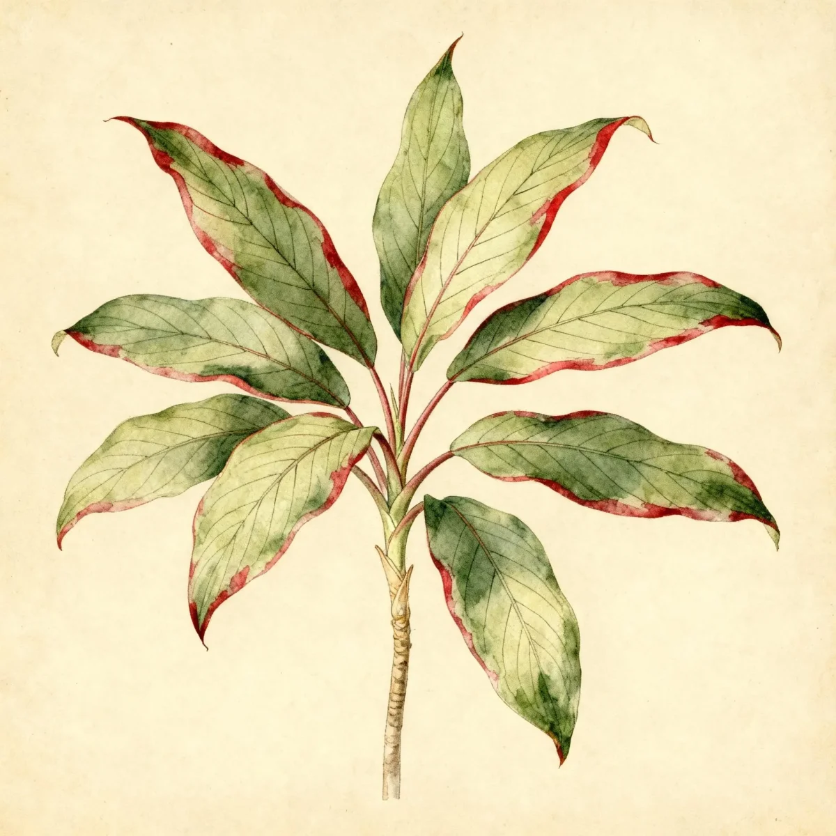 Dragontree (Dracaena marginata)