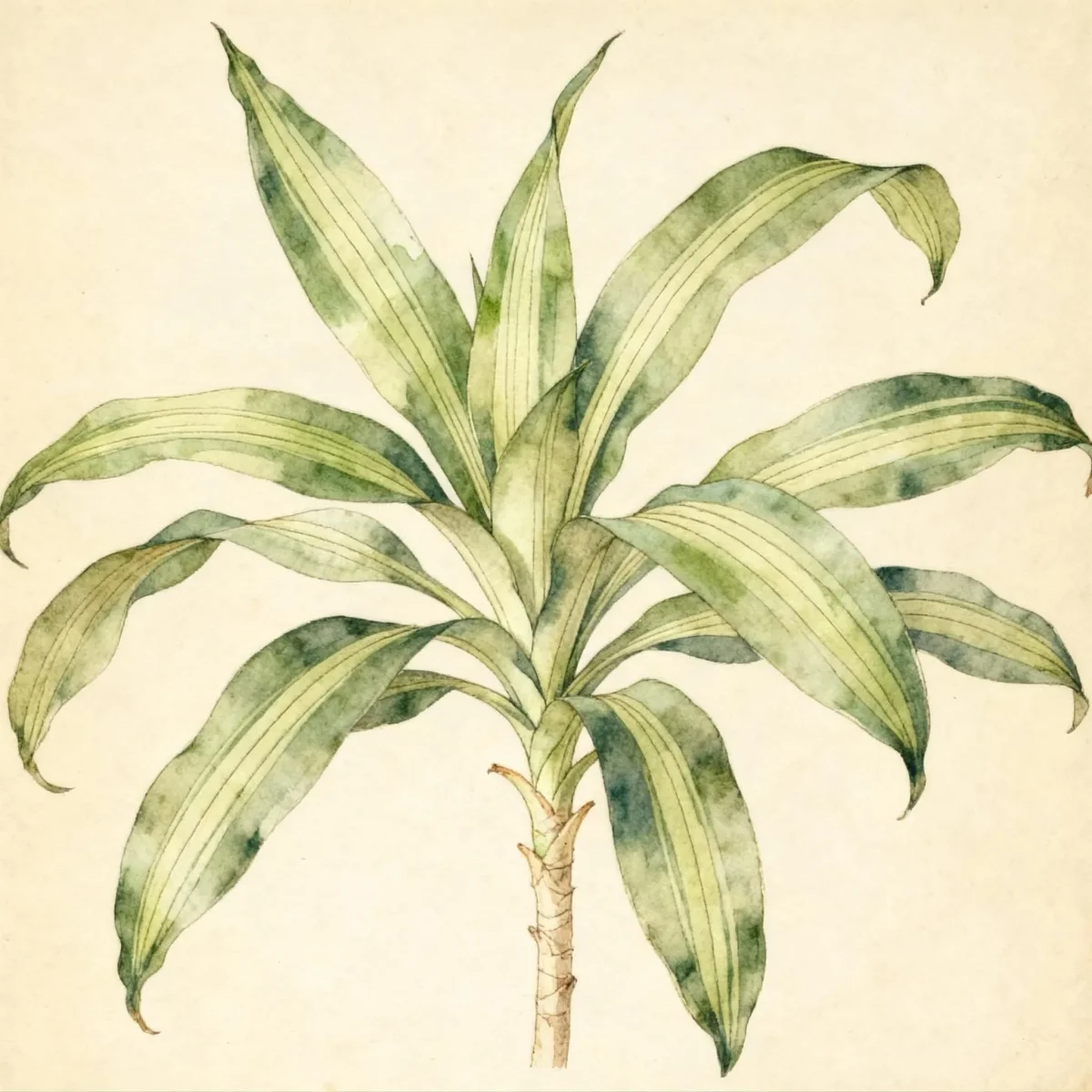 Fragrant dracaena (Dracaena fragrans)