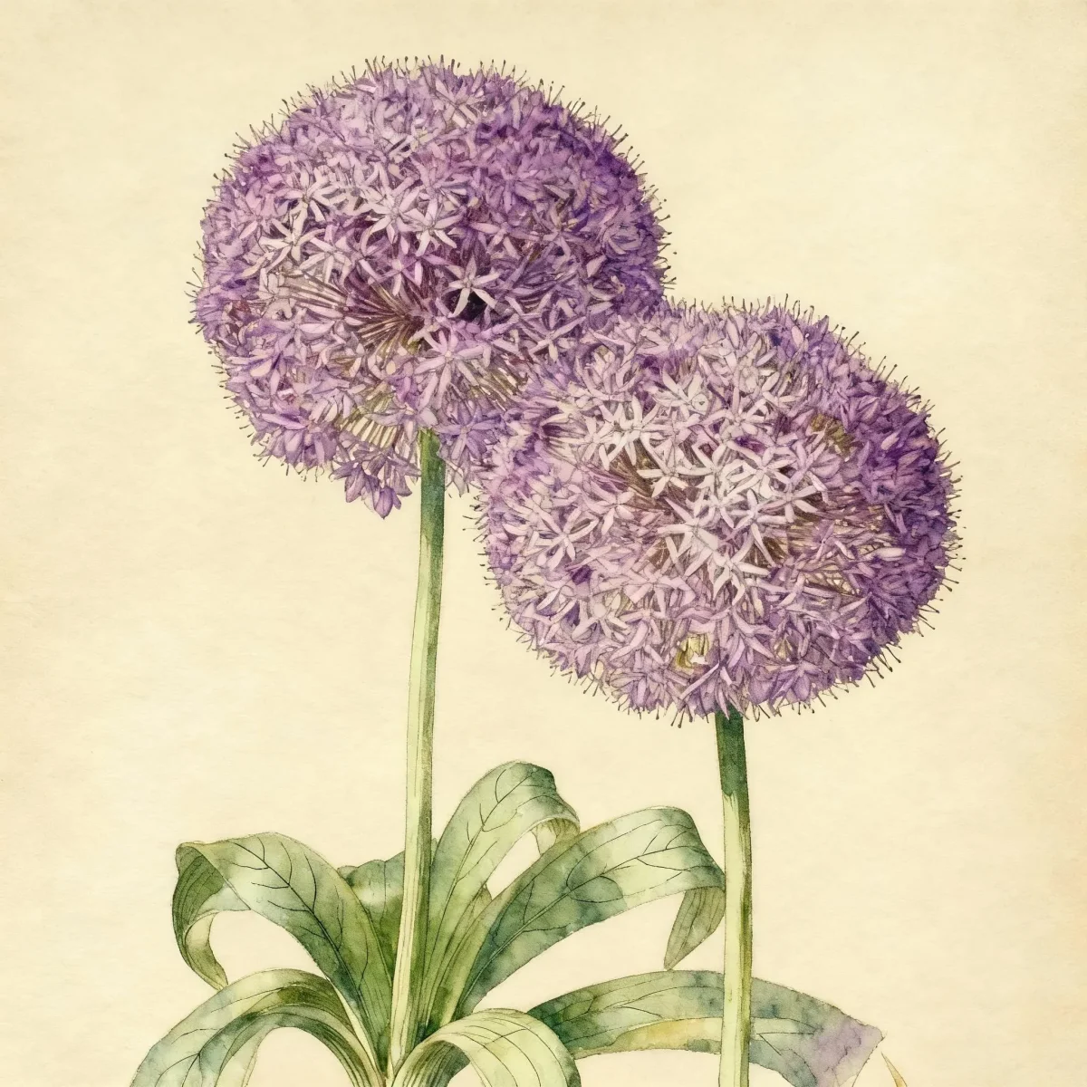 Star of Persia (Allium cristophii)