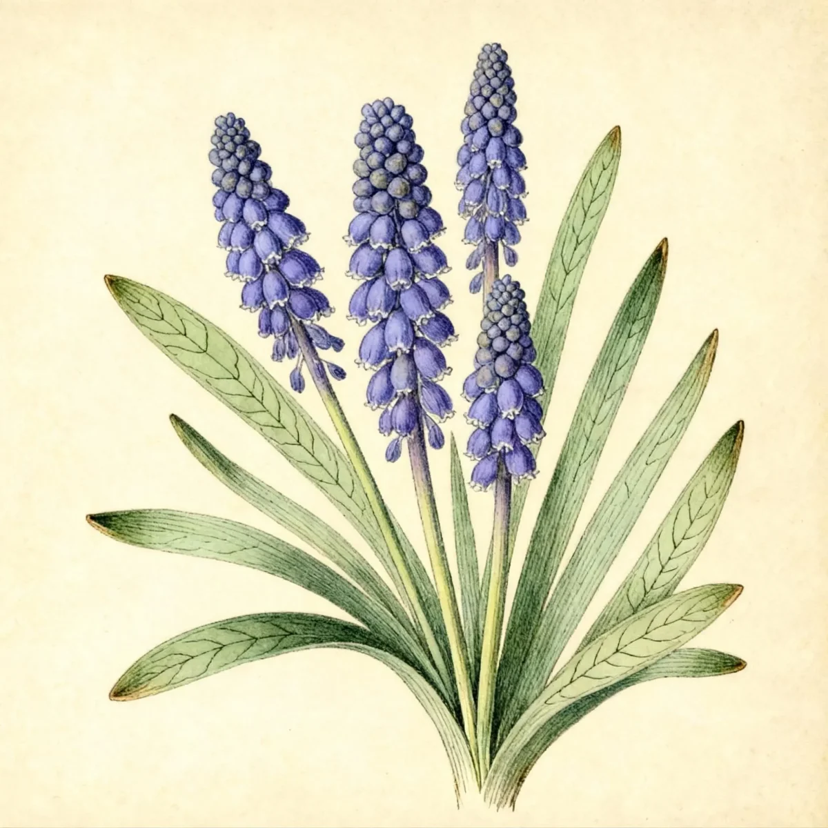 Grape hyacinth (Muscari armeniacum)