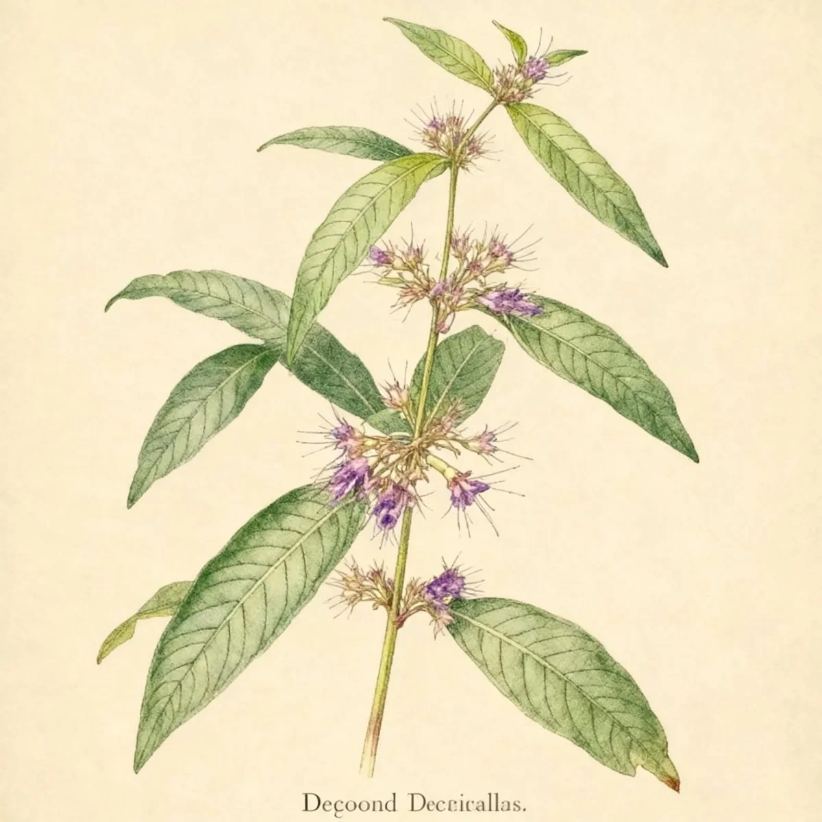 Swamp loosestrife (Decodon verticillatus)