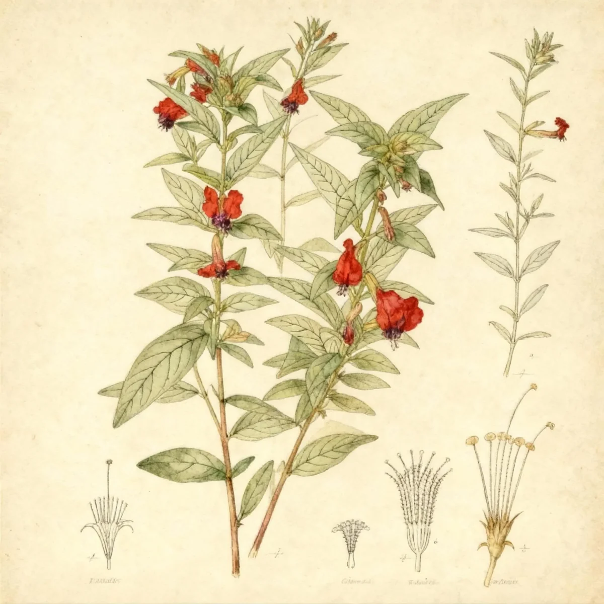 Cuphea Cuphea llavea