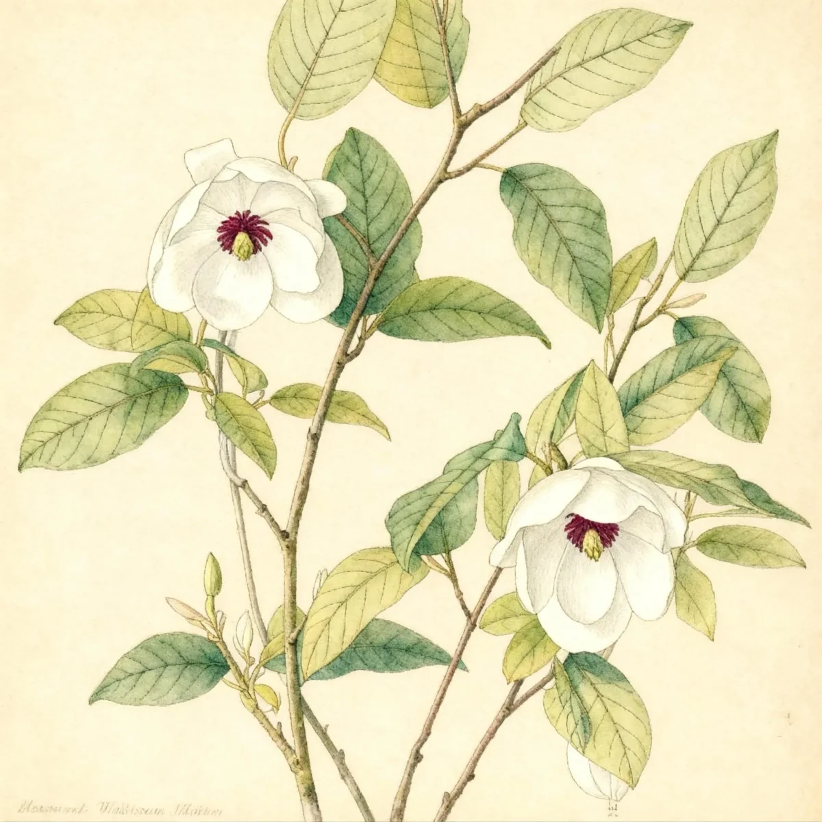 Magnolia (Magnolia wilsonii)