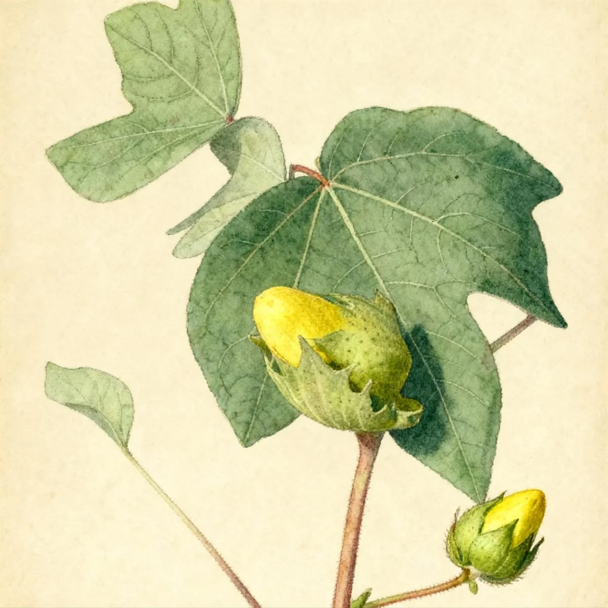 Hawaiian cotton (Gossypium tomentosum)