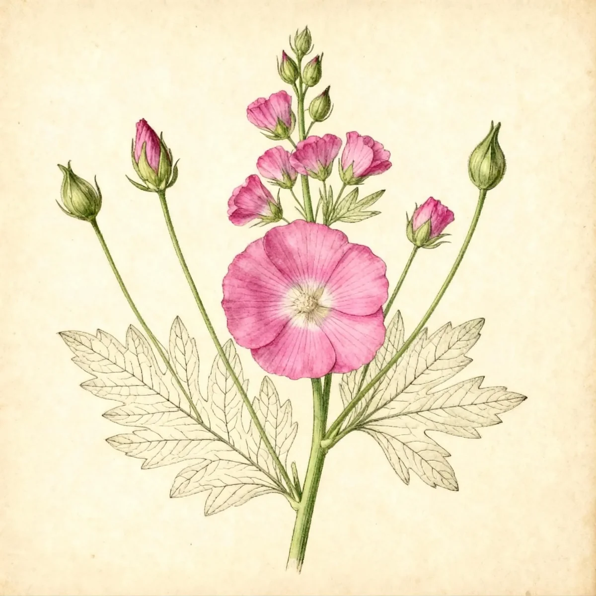 Bush's poppy mallow (Callirhoe bushii)
