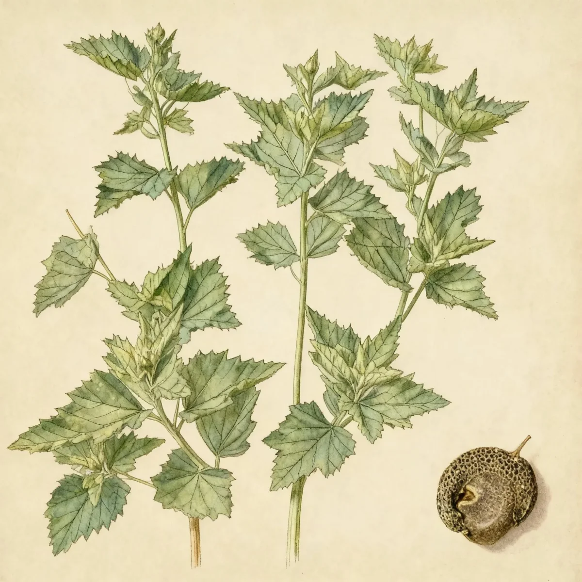 Marsh mallow (Althaea officinalis)