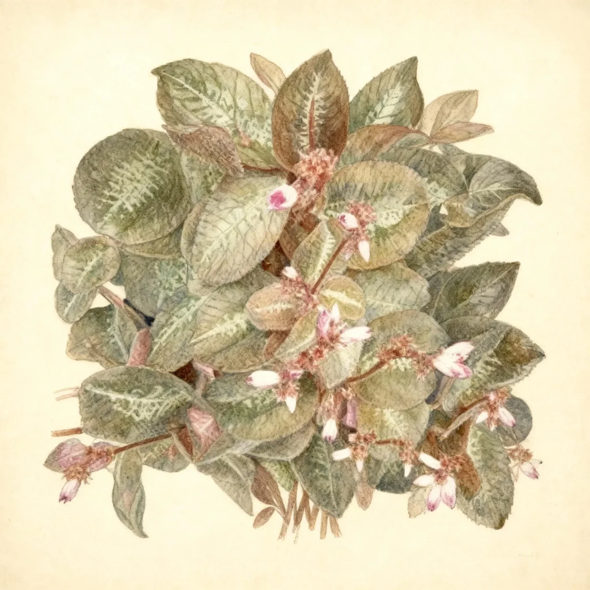 Jewel plant (Bertolonia maculata)