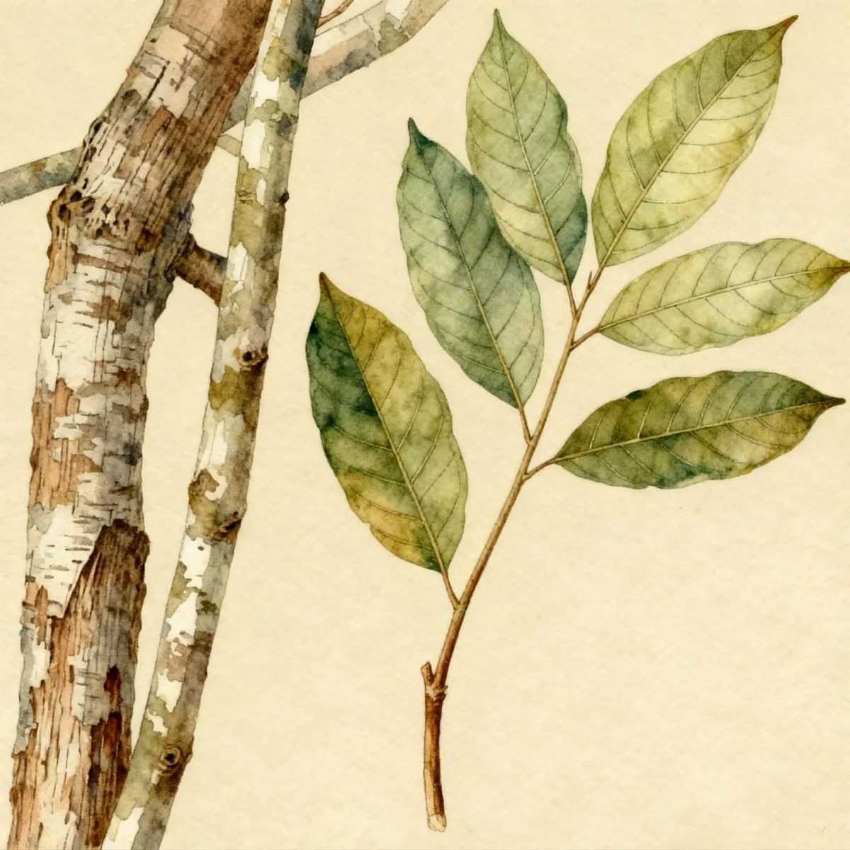 West Indian mahogany (Swietenia mahagoni)