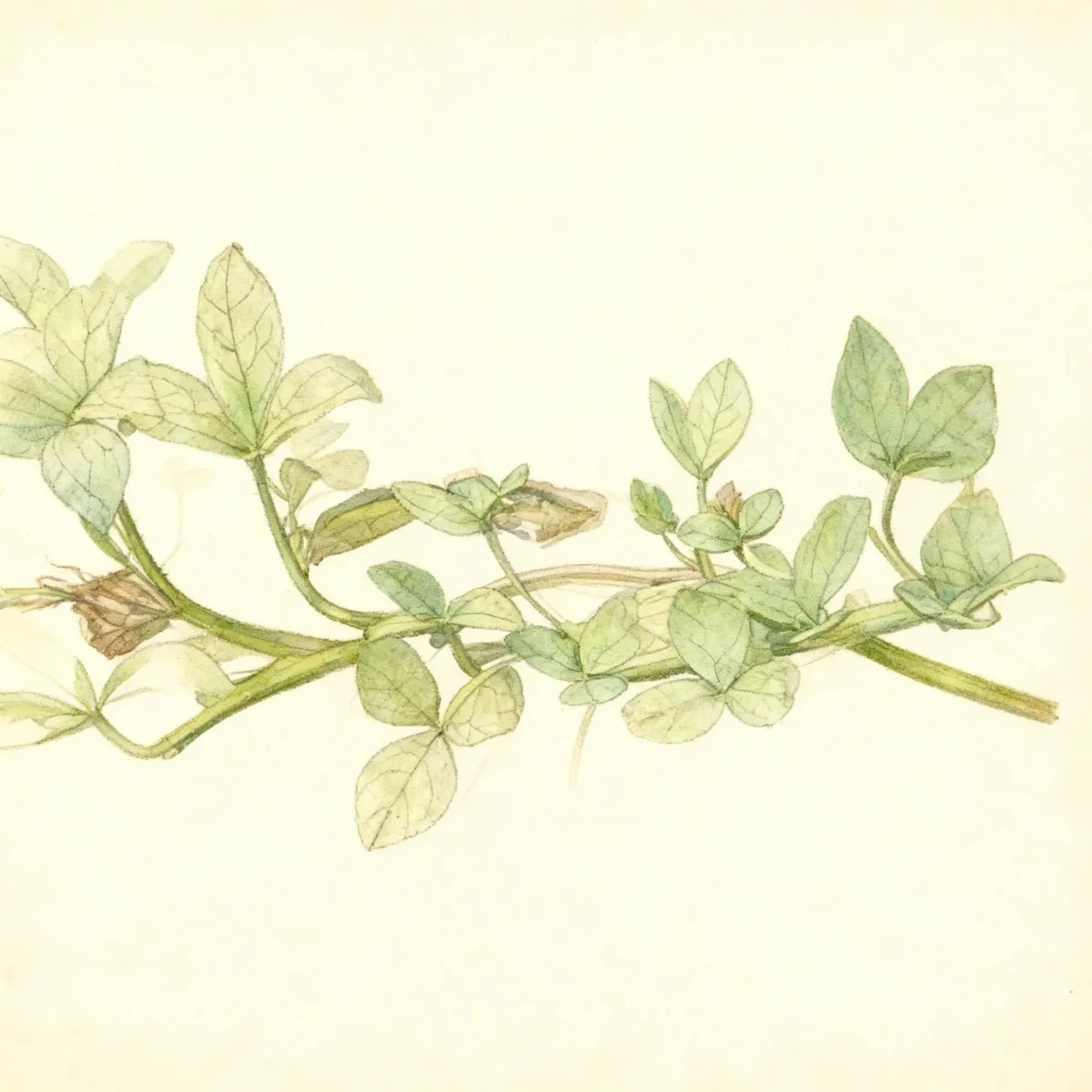 Bog bean (Menyanthes trifoliata)