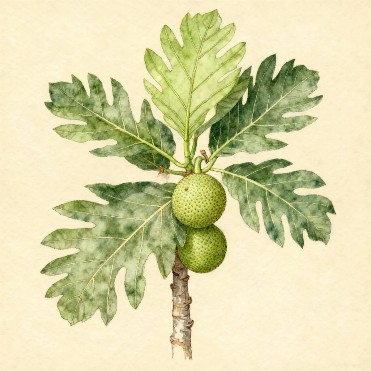 Breadfruit (Artocarpus altilis)