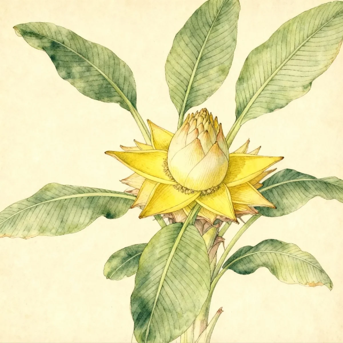 Banana (Musella lasiocarpa)