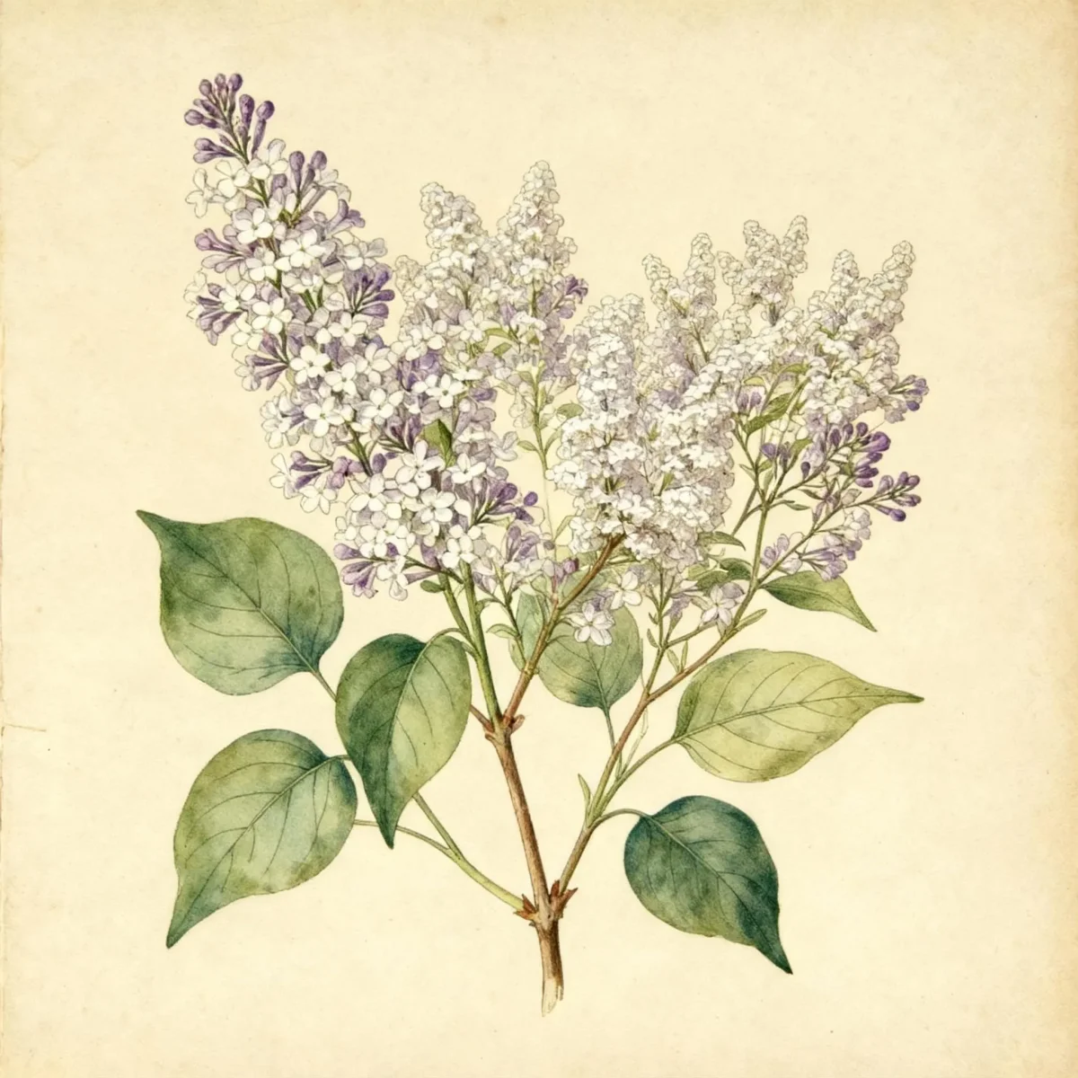 Common lilac (Syringa vulgaris)