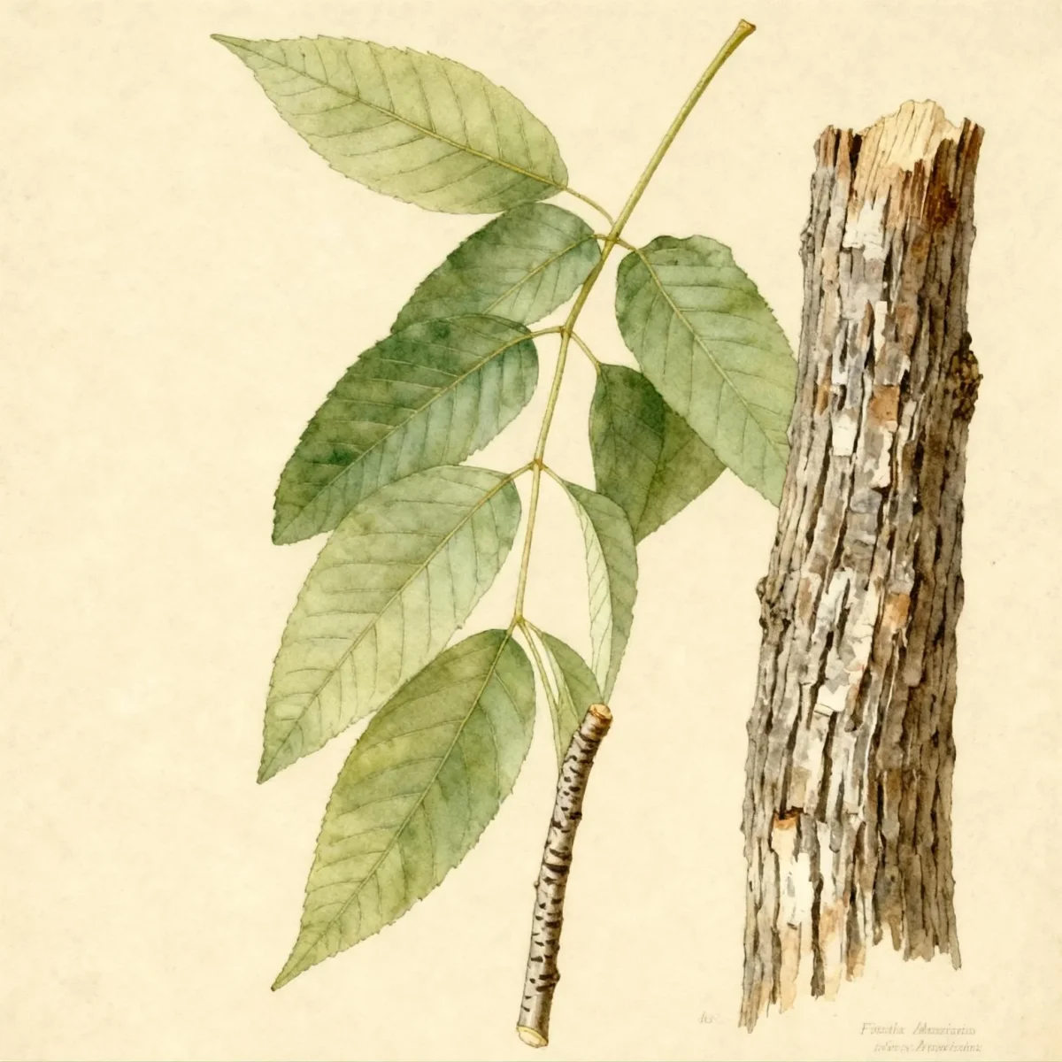 White ash (Fraxinus americana)