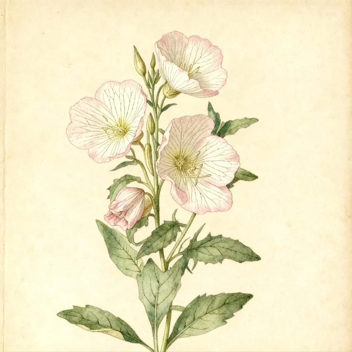 White evening primrose (Oenothera speciosa)