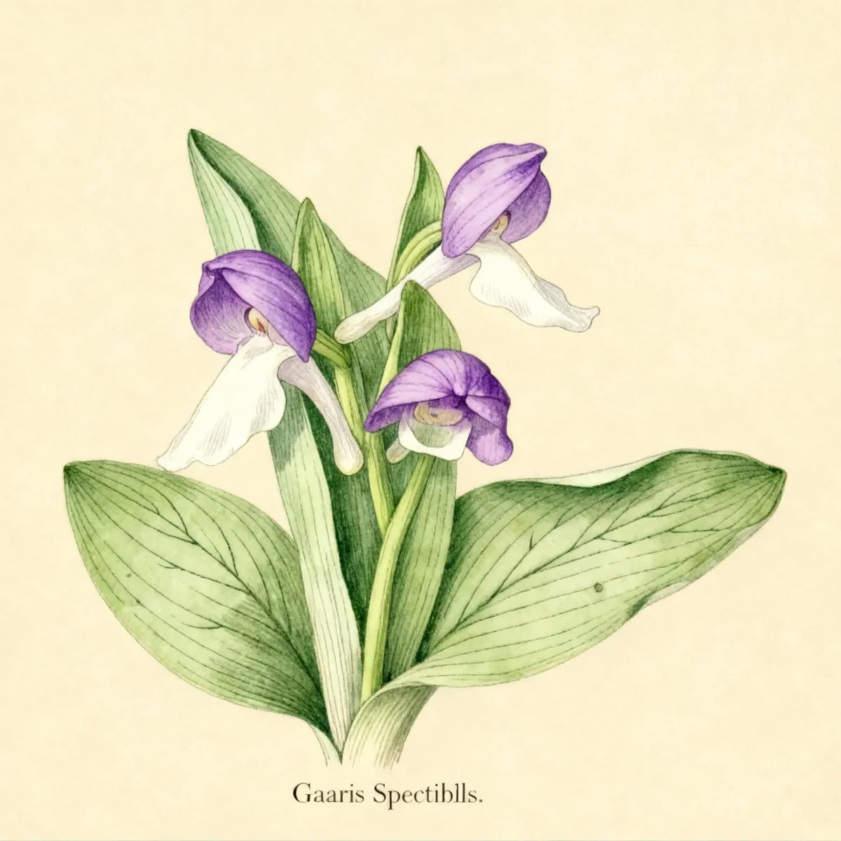 Orchid (Galearis spectabilis)