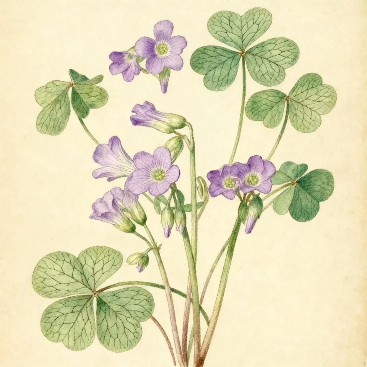 Violet wood sorrel