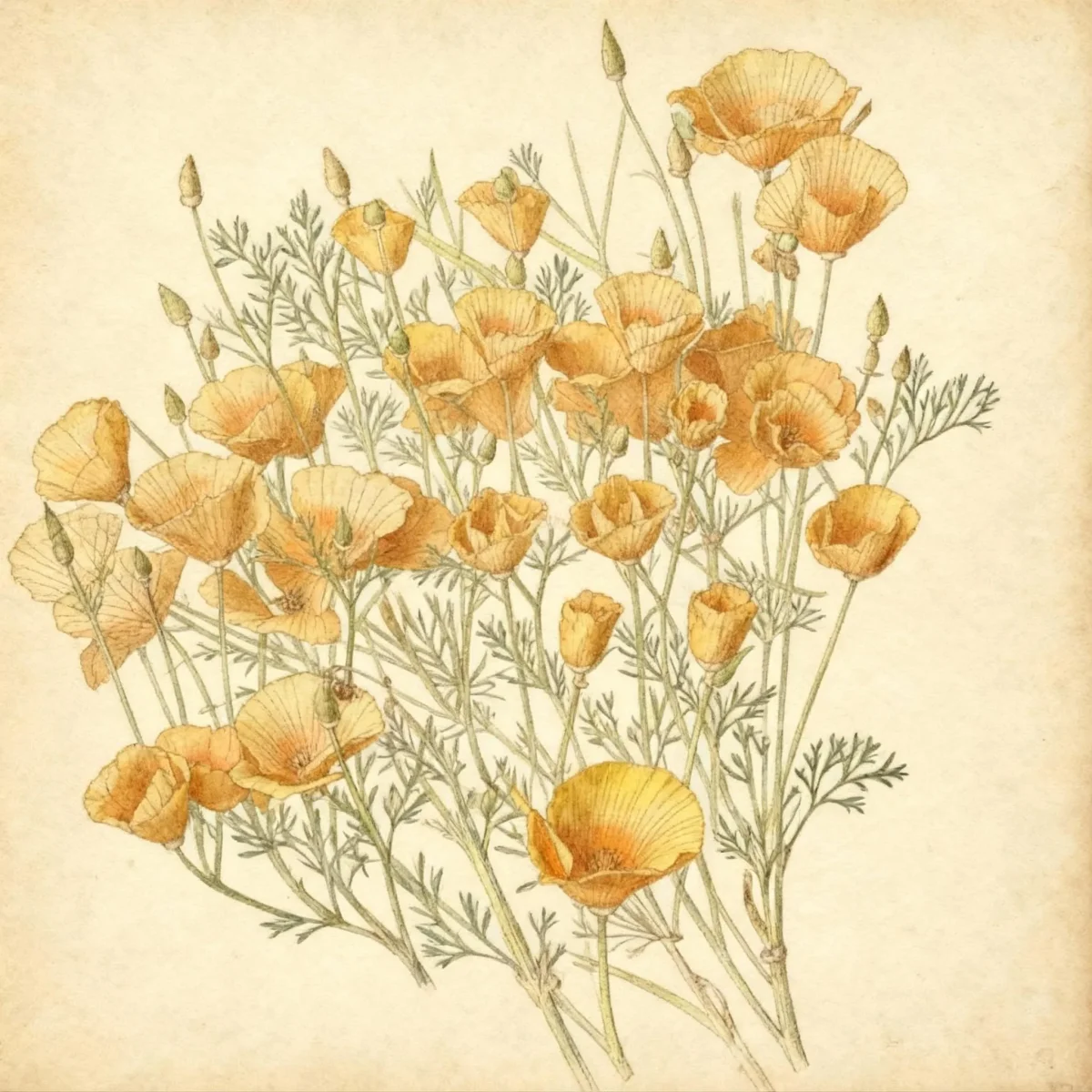 California poppy (Eschscholzia californica)
