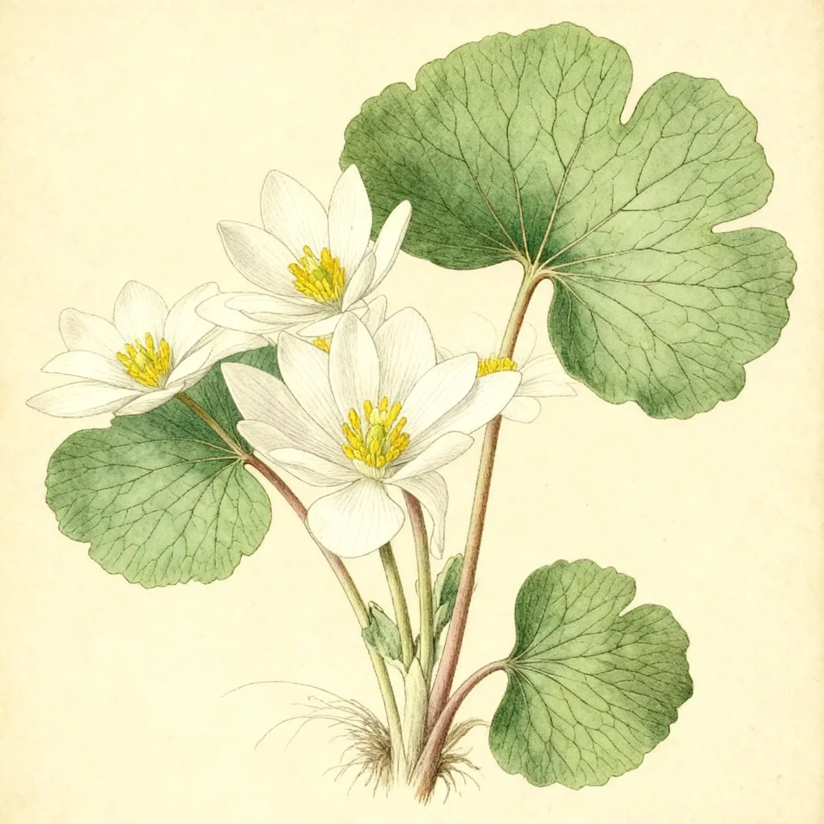 Bloodroot (Sanguinaria canadensis)