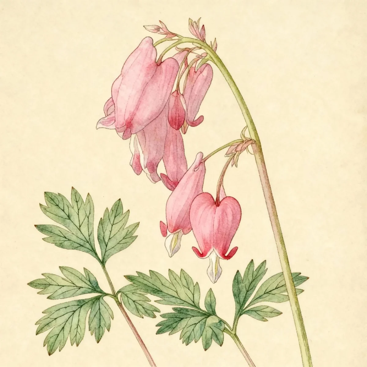 Bleeding heart (Dicentra eximia)