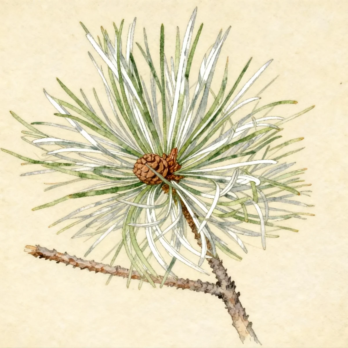 Japanese white pine (Pinus parviflora)