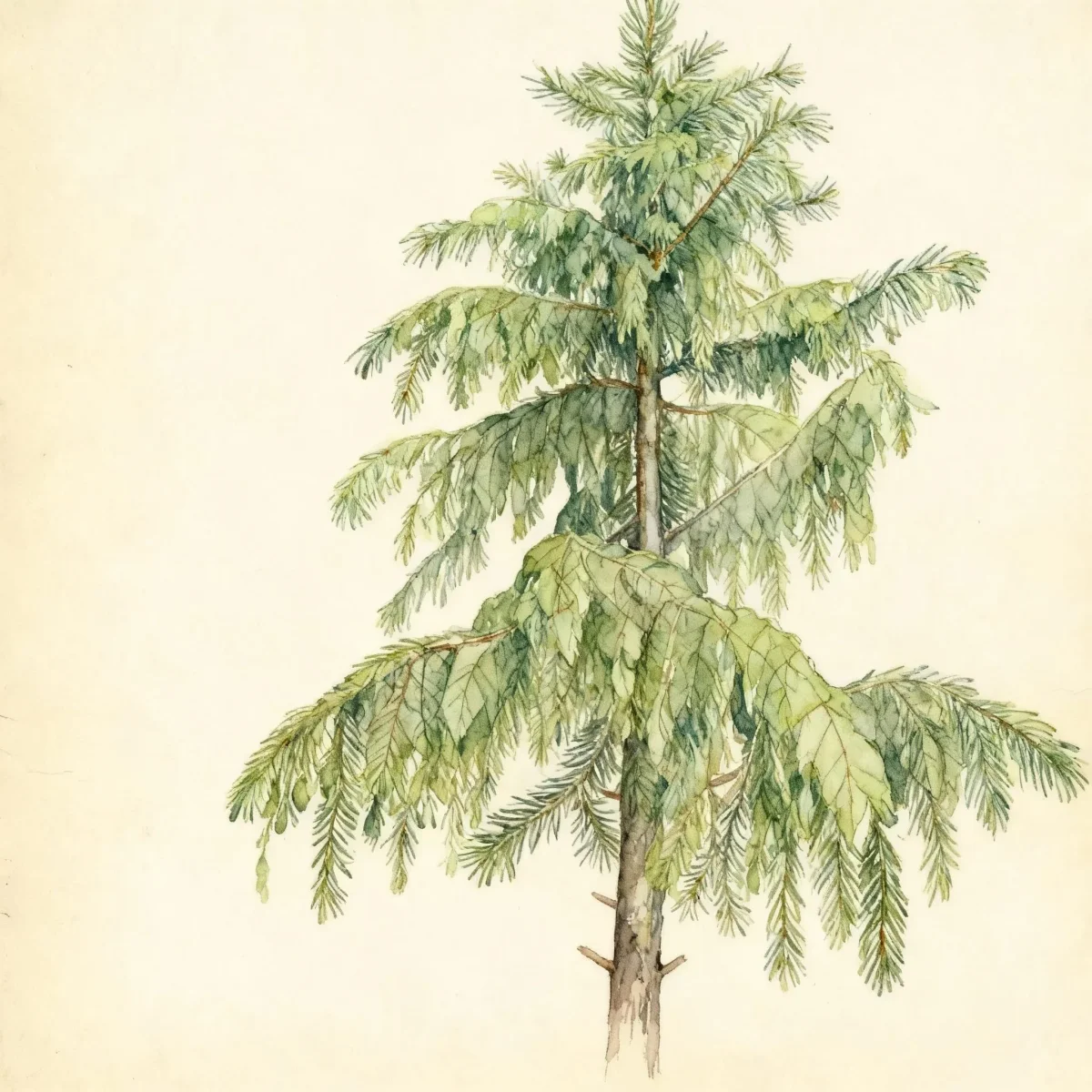 Brewer's spruce (Picea breweriana)