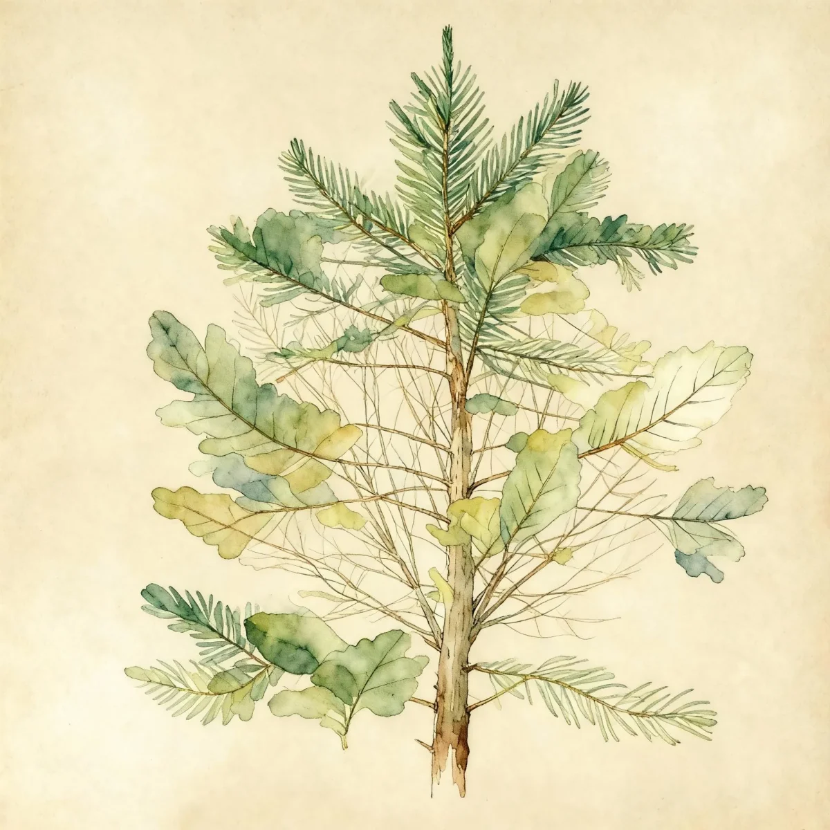 Nikko fir (Abies homolepis)