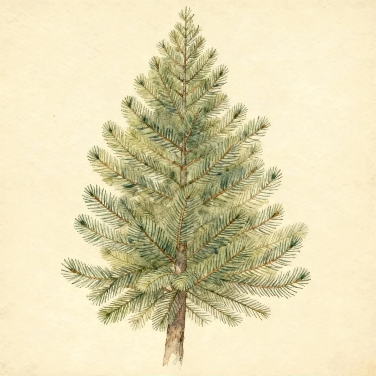 Spanish fir (Abies pinsapo)