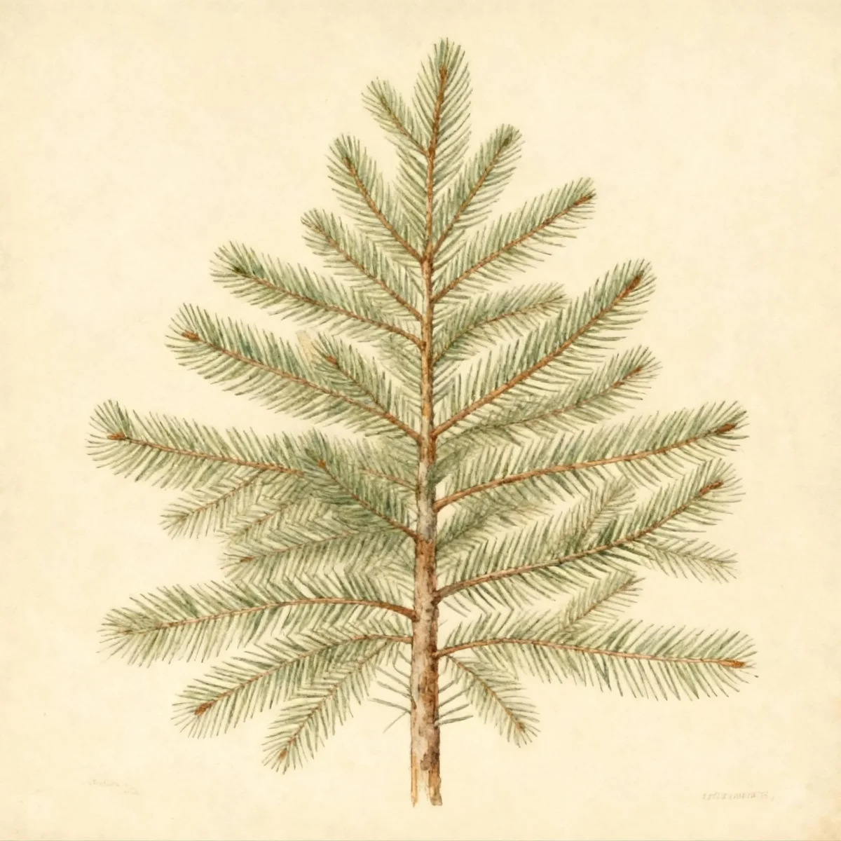 Caucasian fir (Abies nordmanniana subsp. equitrojani)
