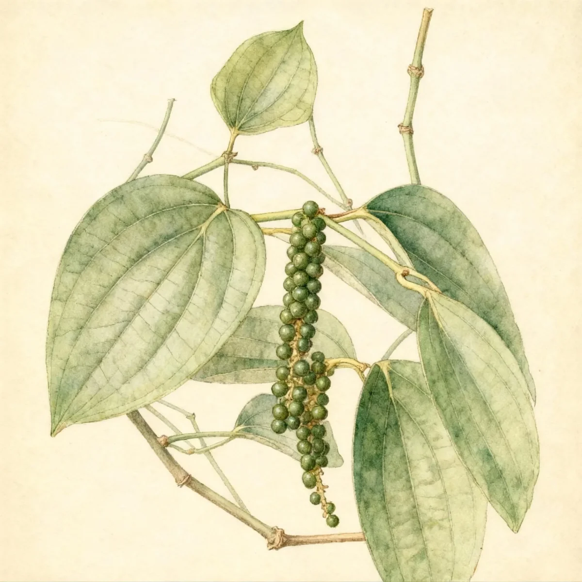 Common pepper (Piper nigrum)