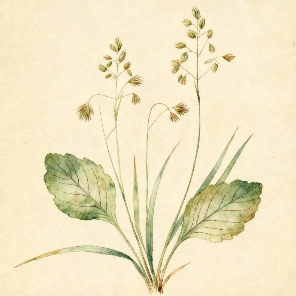 Common quaking grass (Briza media)