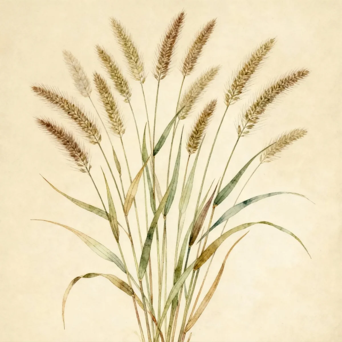 Fountain grass (Pennisetum alopecuroides)
