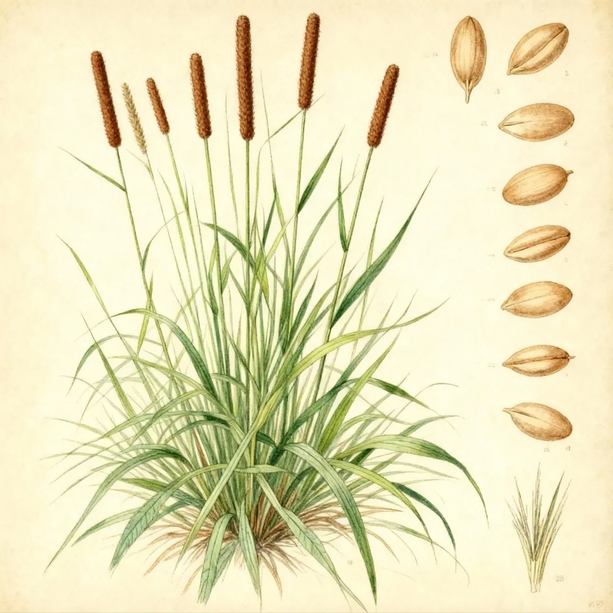 Longspike tridens (Tridens strictus)