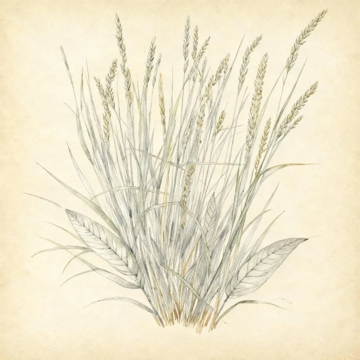 Silver hairgrass (Koeleria argentea)