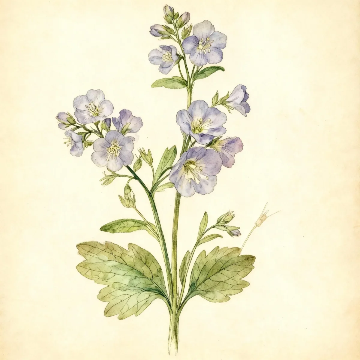 Jacob's ladder (Polemonium caeruleum)
