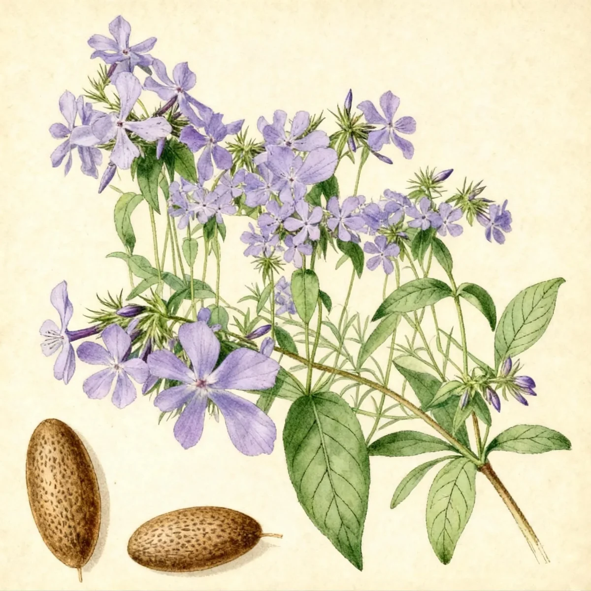 Wild sweet William (Phlox divaricata)