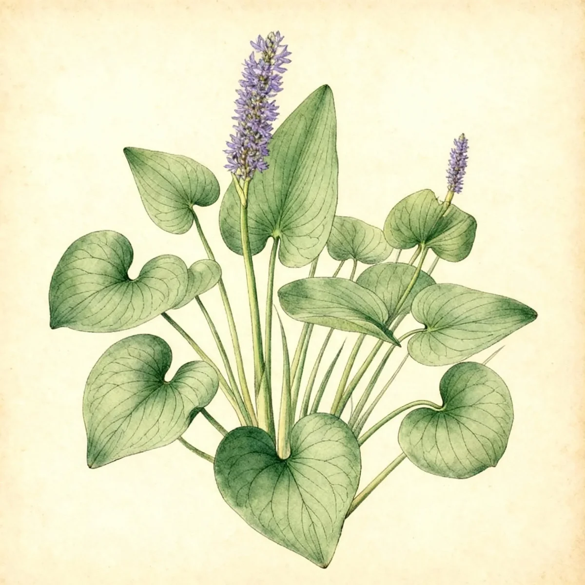 Pickerel weed (Pontederia cordata)