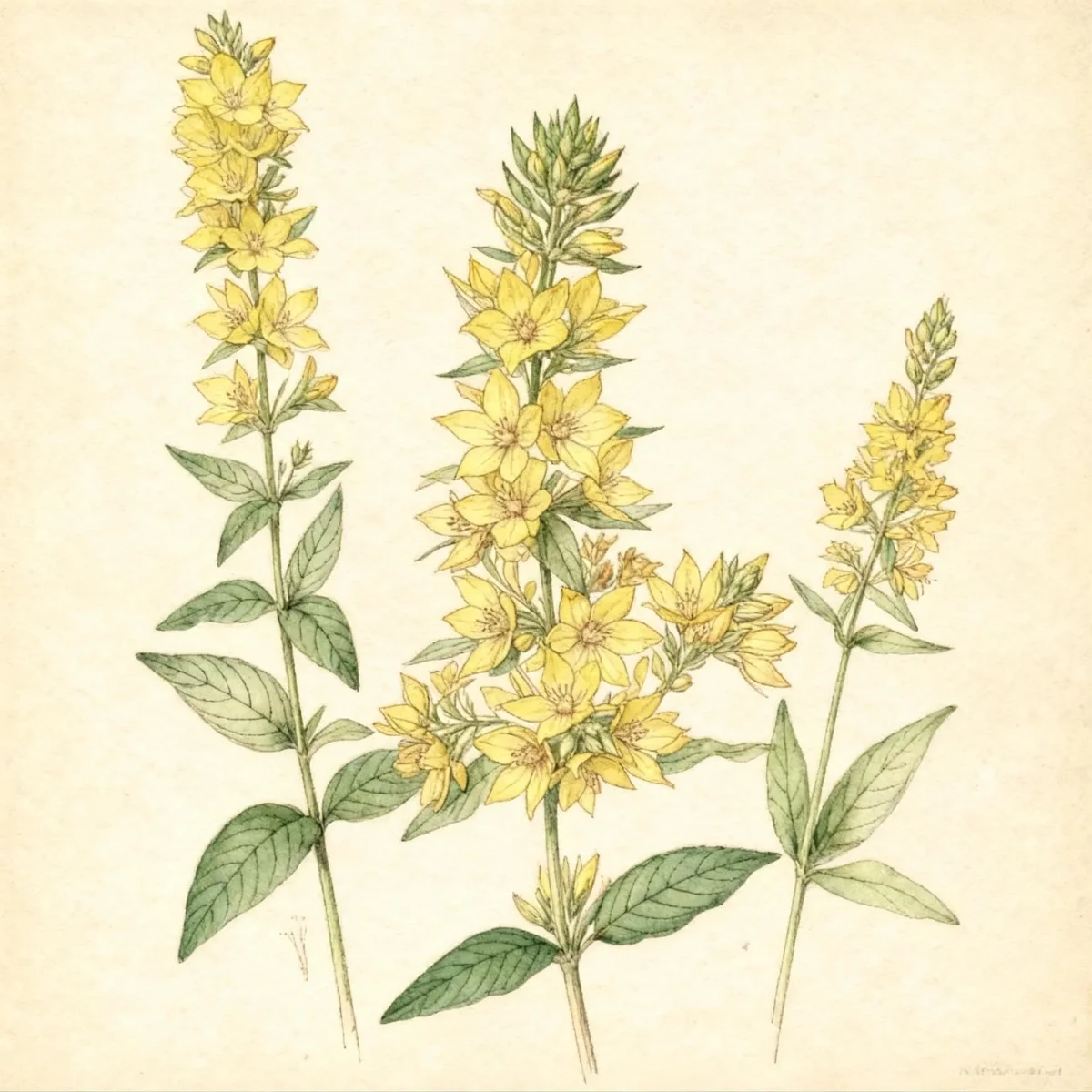 Loosestrife (Lysimachia punctata)