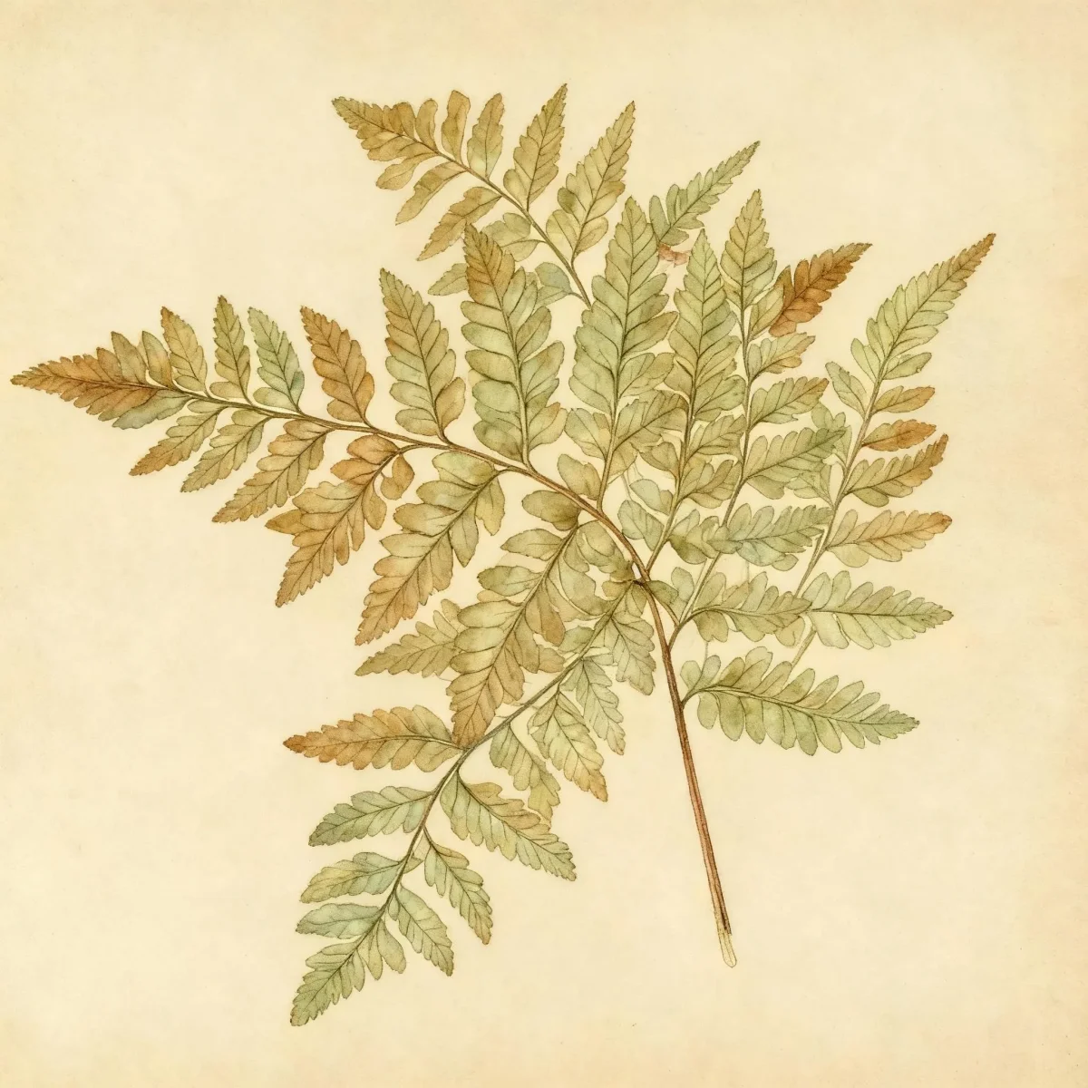 Leather fern (Rumohra adiantiformis)