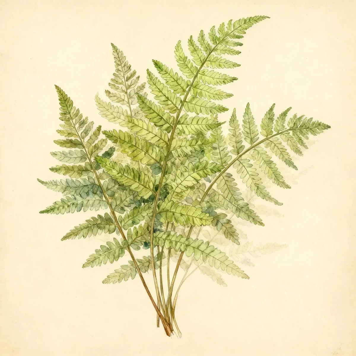 Northern lady fern